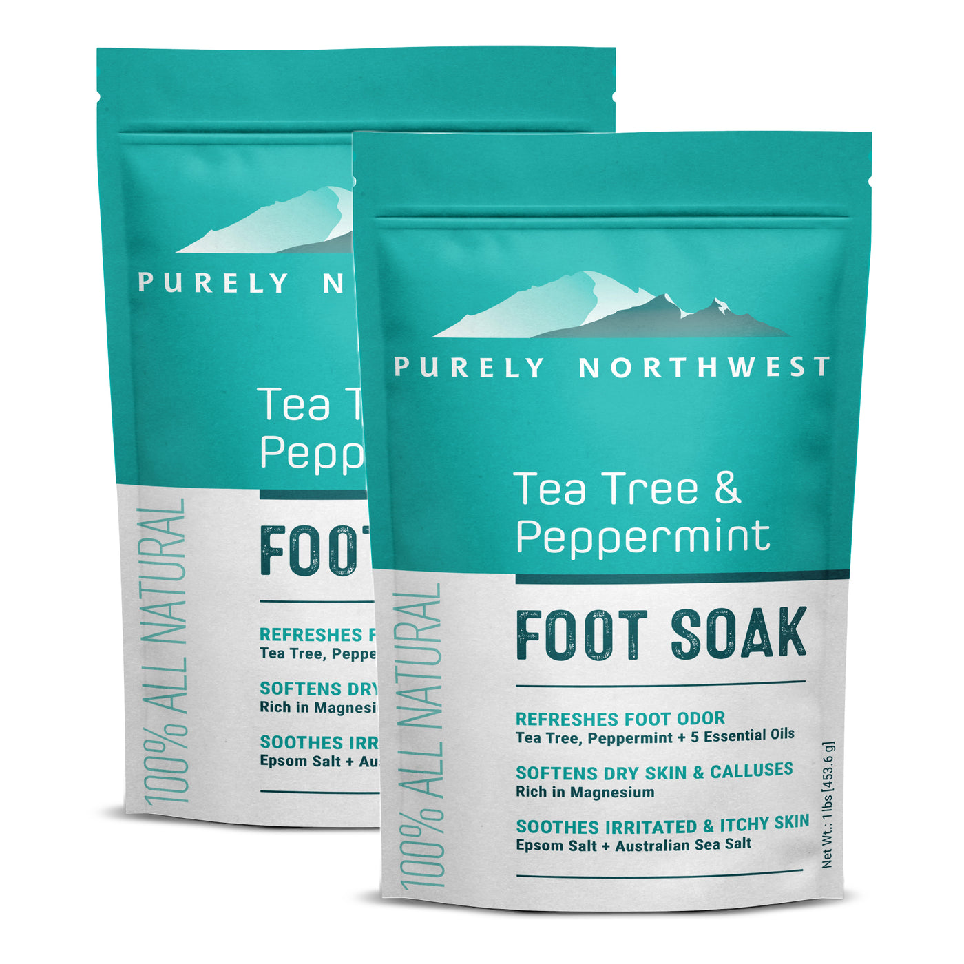 Tea Tree Oil Foot Soak with Epsom Salt & MSM