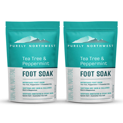 Tea Tree Oil Foot Soak with Epsom Salt & MSM