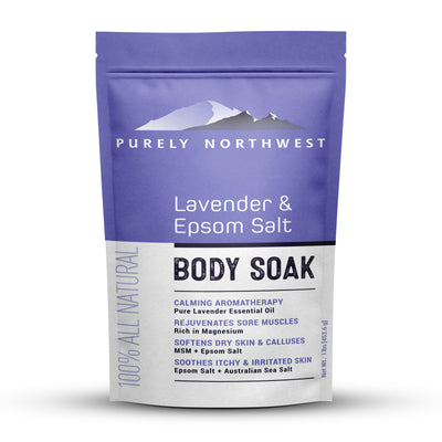 Lavender Foot Soak with Epsom Salt