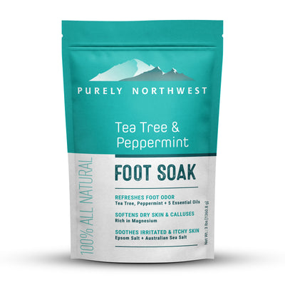 Tea Tree Oil Foot Soak with Epsom Salt & MSM